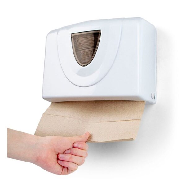 TOALLA INTERDOBLADA SANILUX NATURAL | CAJA CON 20 FAJITAS 100 HOJAS C/U