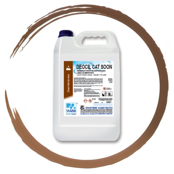 DEOCIL CAT SOON | DESINFECTANTE QUATS  4TA GEN LISTO PARA USAR