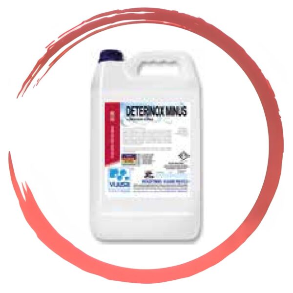 DETERINOX MINUS | DETERGENTE ÁCIDO PARA LIMPIEZA EN PROCESADORAS DE ALIMENTOS