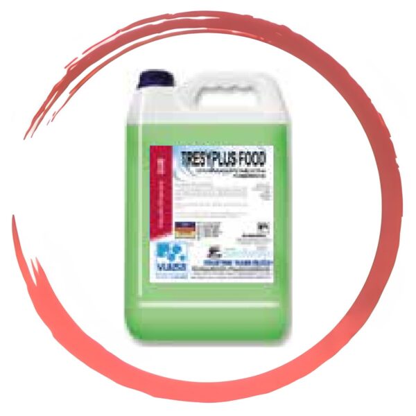 TRESYPLUS FOOD | DETERGENTE DESENGRASANTE APTO PARA USAR EN LÍNEA ALIMENTARIA