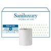 TOALLA EN ROLLO PARA MANOS BLANCA SANILUXURY | CAJA CON 6 ROLLOS 180 METROS C/U