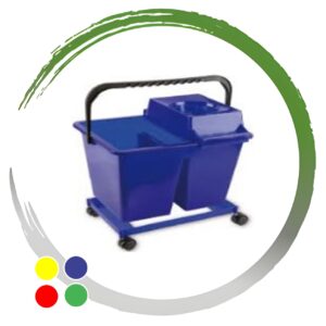 CUBETA DOBLE CUBOLIMP CON EXPRIMIDOR | 14 LT