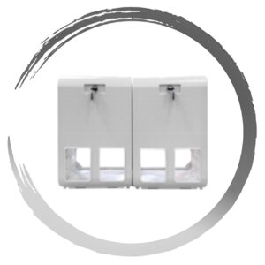 GABINETE DUAL CON LLAVE PARA 2 ENVASES DE 5 LITROS CADA UNO KN