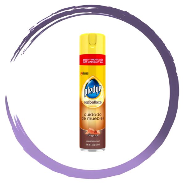 LIMPIADOR EN AEROSOL PARA MADERAS PLEDGE | 333 GRS