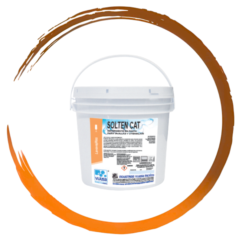 SOLTEN CAT DETERGENTE LAVATRASTES EN PASTA 4 KG
