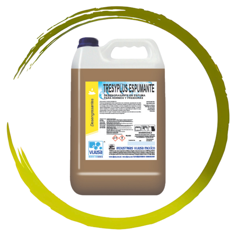 TRESYPLUS ESPUMANTE DESENGRASANTE EN ESPUMA