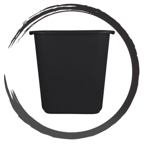 CESTO DE BASURA JUMBO SABLON 13 LTS