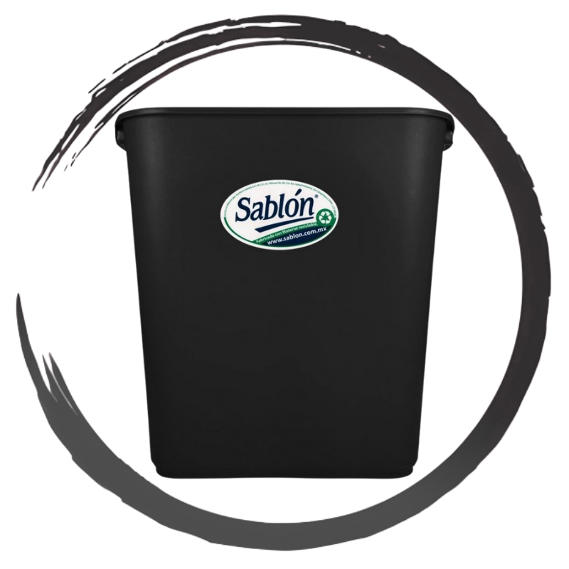 CESTO DE BASURA JUMBO SABLON 26 LTS