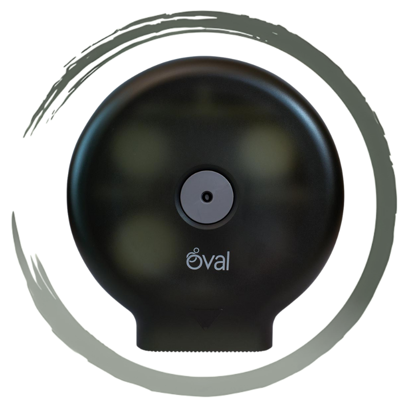 DESPACHADOR PAPEL HIGIÉNICO BOBINA OVAL DV009