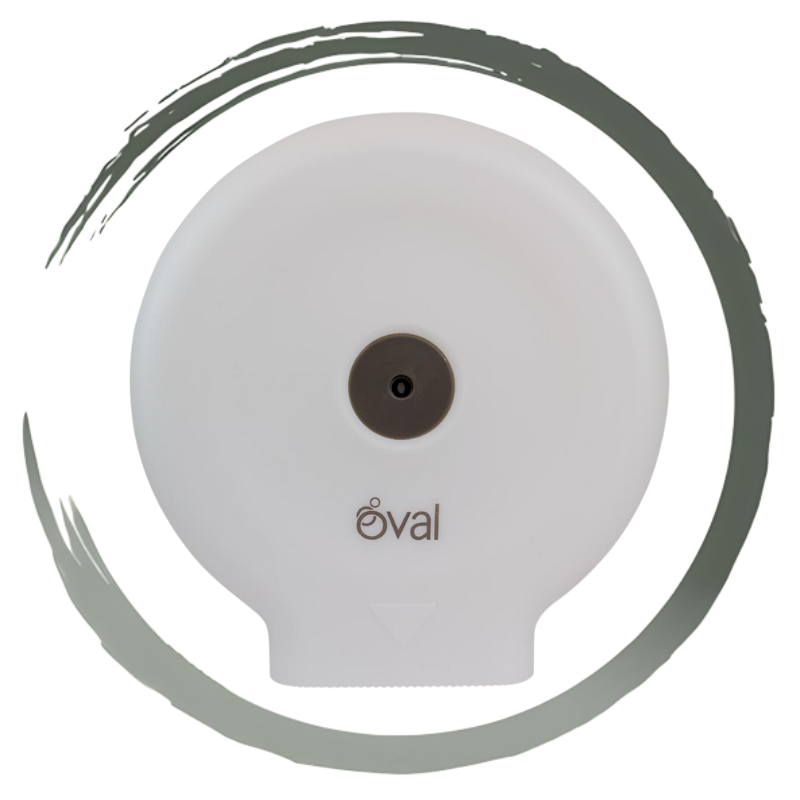DESPACHADOR PAPEL HIGIÉNICO BOBINA OVAL DV026