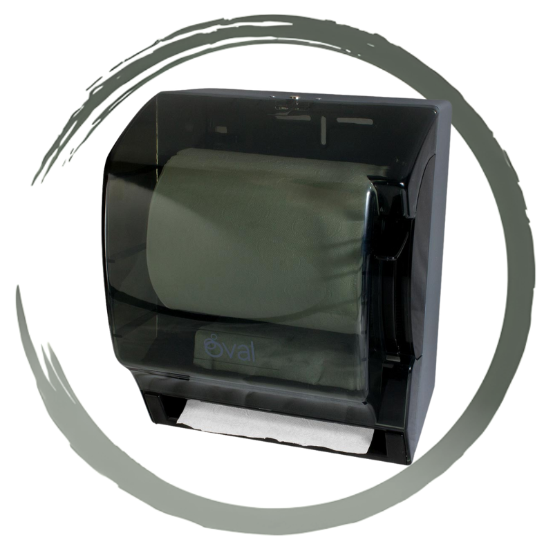 DESPACHADOR TOALLA EN ROLLO OVAL DV013