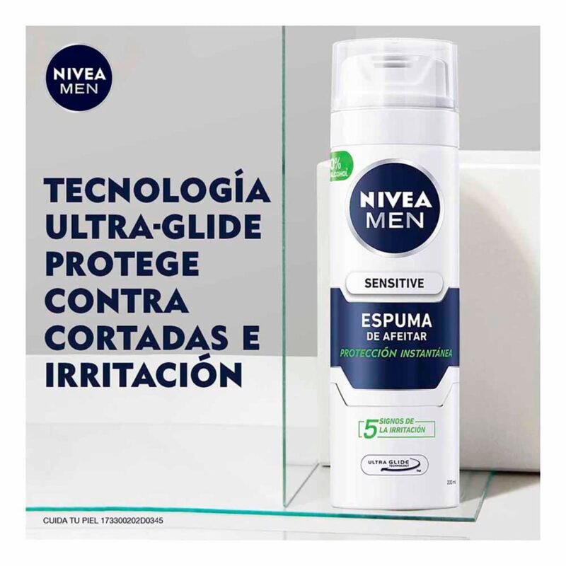 ESPUMA PARA AFEITAR NIVEA MEN 200 ML