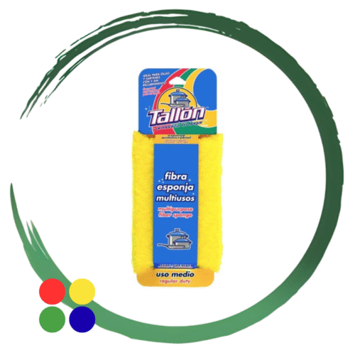 FIBRA CON ESPONJA GRANDE TALLON