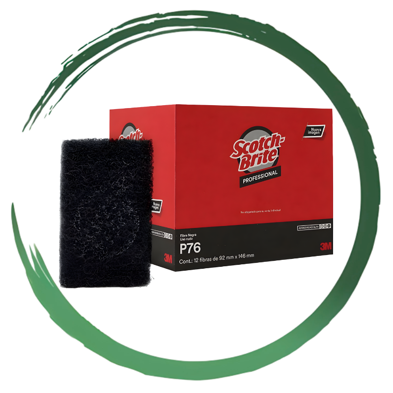 FIBRA USO RUDO P76 SCOTCH BRITE 12 PZS