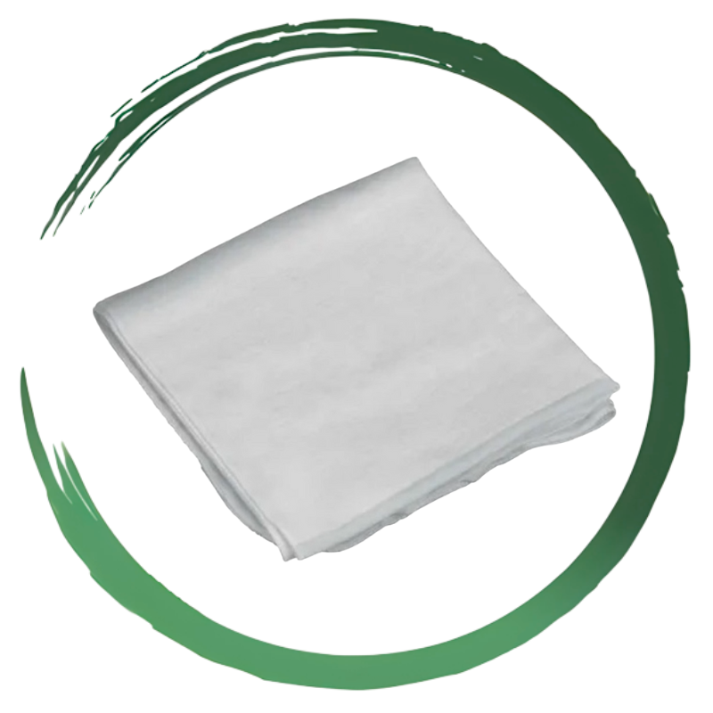 FRANELA CORTADA BLANCA LIBERT 50X100 CM