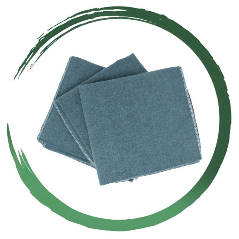 FRANELA CORTADA GRIS LIBERT 50X100 CM