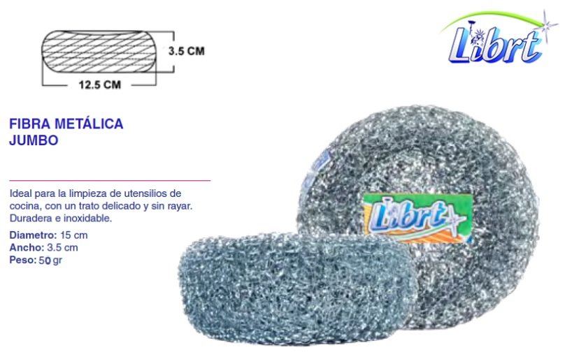 Fibra metálica 50 gr