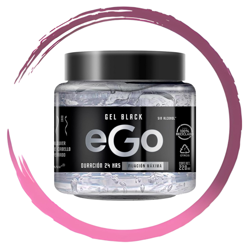 GEL EGO BLACK FIJACIÓN MAXIMA 450 ML