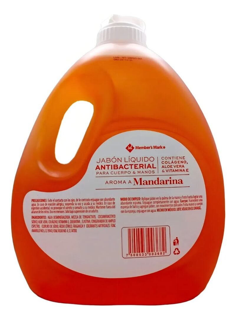 JABON CUERPO MEMBERS MARK MANDARIN 5 LT