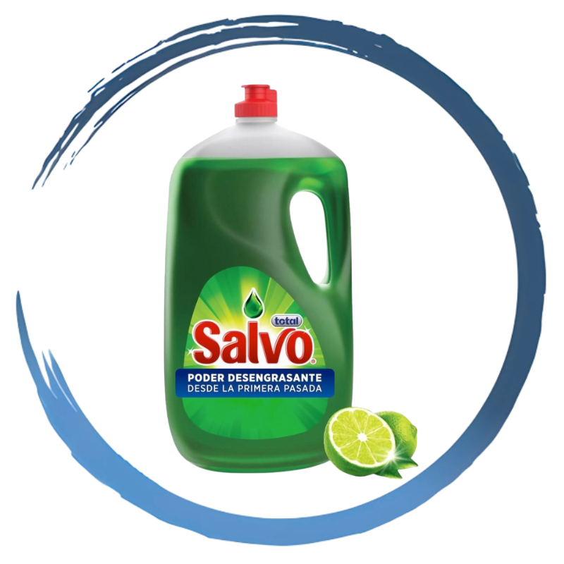 LAVATRASTES LIQUIDO LIMON SALVO 2.6 LTS