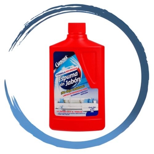 LIMPIADOR ALFOMBRAS ESPUMA SIN JABÓN CARBONA 1 L