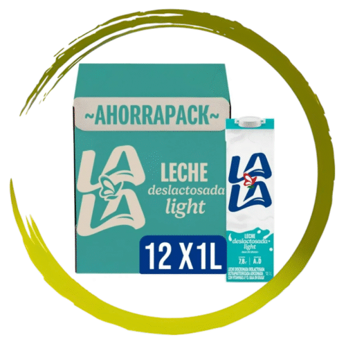 LECHE DESLACTOSAD LIGHT LALA 12 PZ 1 LT