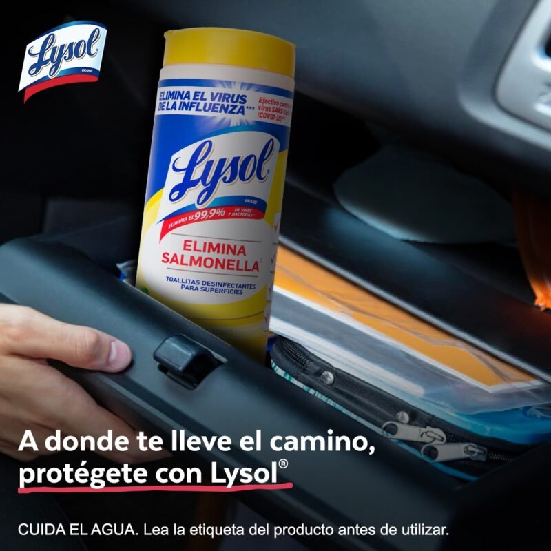 TOALLITAS DESINF CITRUS LYSOL 35 PZS