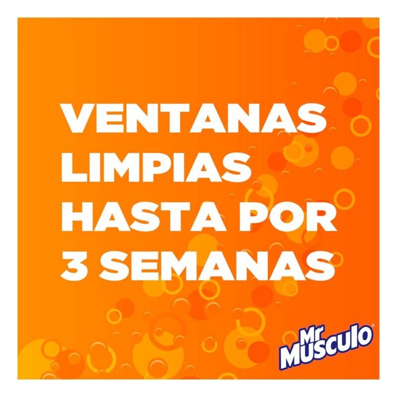 LIQUIDO PARA VIDRIOS MR MUSCULO 500 ML