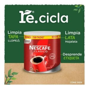 NESCAFE SOLUBLE CLASICO 1.5 KG