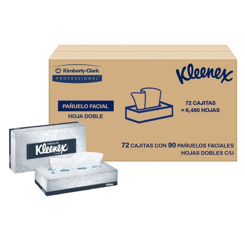 PAÑUELO FACIAL KLEENEX REC 72 DESP 90 HJS