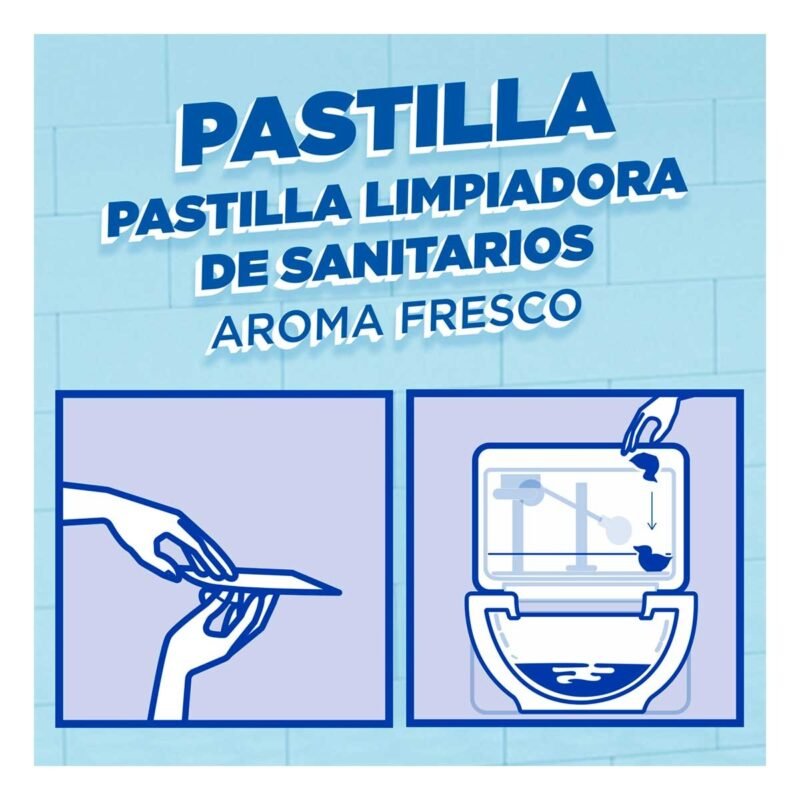 PASTILLA PARA WC PATO 6 PZS DE 52G