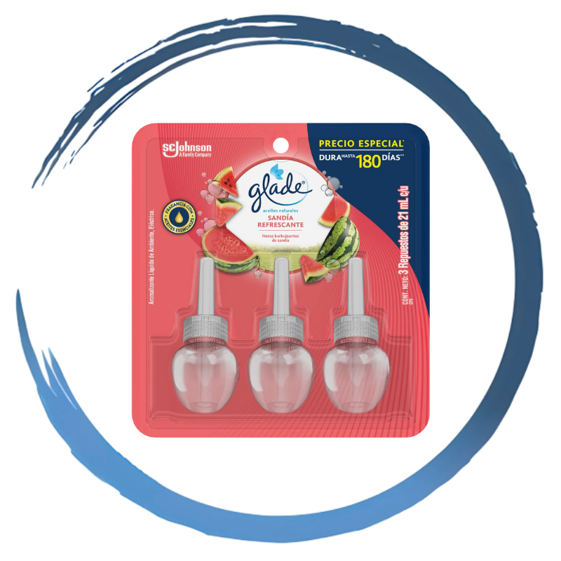 REPUESTO AROMATIZANTE GLADE SAND 21 ML