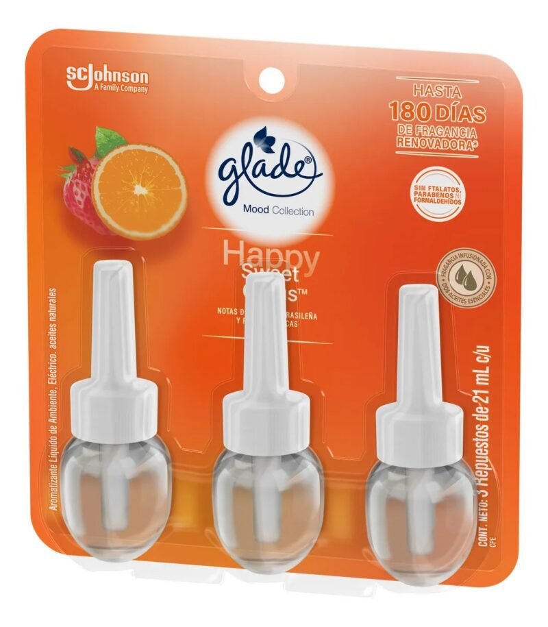 REPUESTO AROMATIZANTE GLADE NARA 21 ML