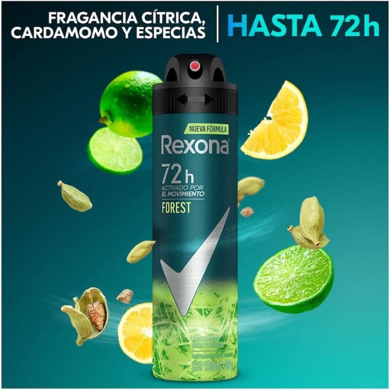 DESODORANTE AEROSOL HOMBRE REXONA 150 ML