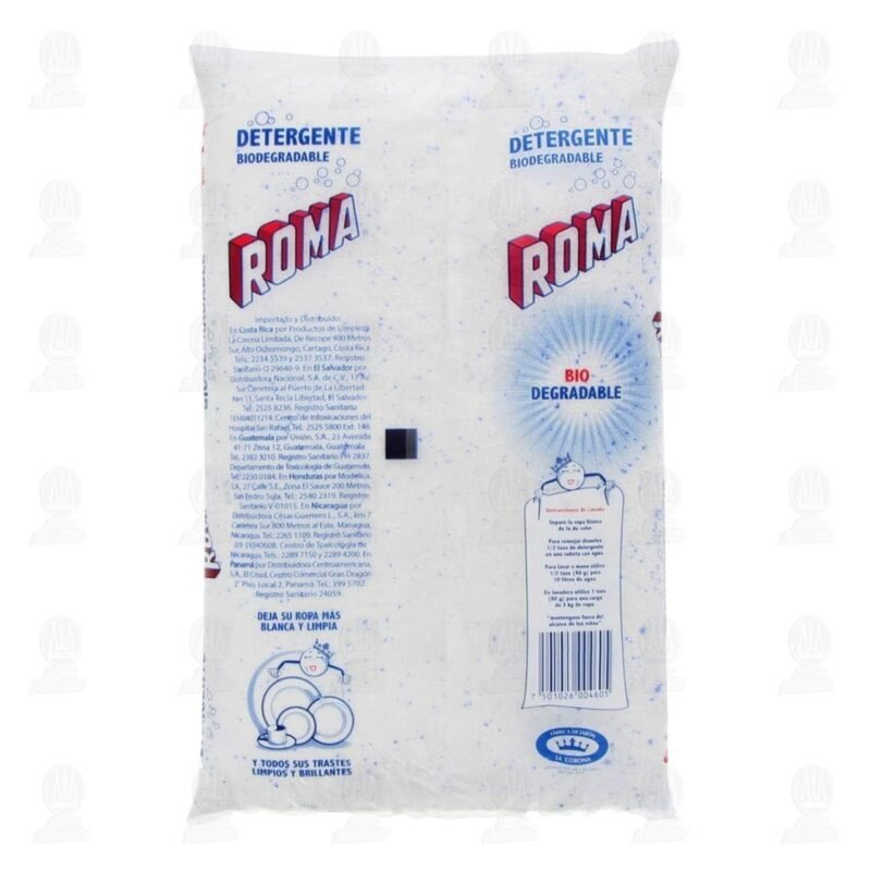 DETERGENTE EN POLVO ROMA 1 KG