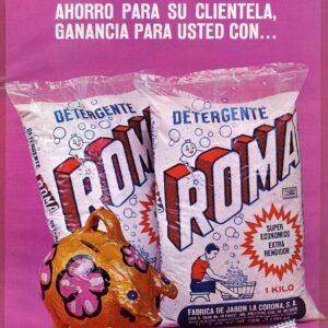 DETERGENTE EN POLVO ROMA 1 KG