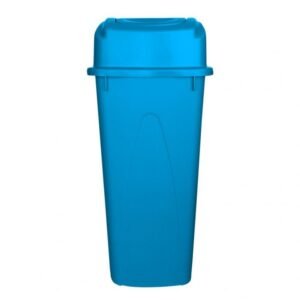 CESTO DE BASURA JUMBO SABLON 80 LT AZUL