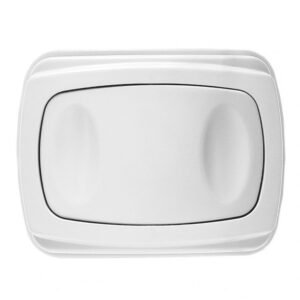 CESTO DE BASURA JUMBO SABLON 80 LT BLANCO