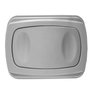 CESTO DE BASURA JUMBO SABLON 80 LT GRIS