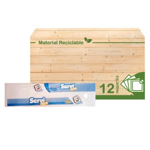 SERVILLETA BIO SERVI MAX BC 12 PAQ 500 HJS