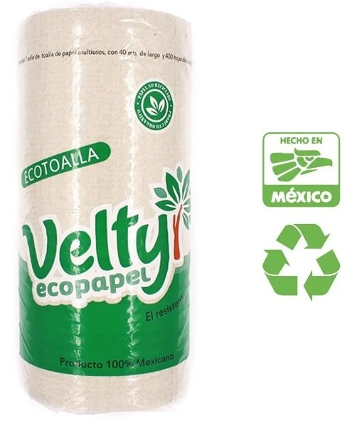 SERVITOALLA DE COCINA BIO VELTY 12 ROLLOS 180 MTS