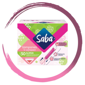 TAMPONES SABA V COMPACT 30 PZS