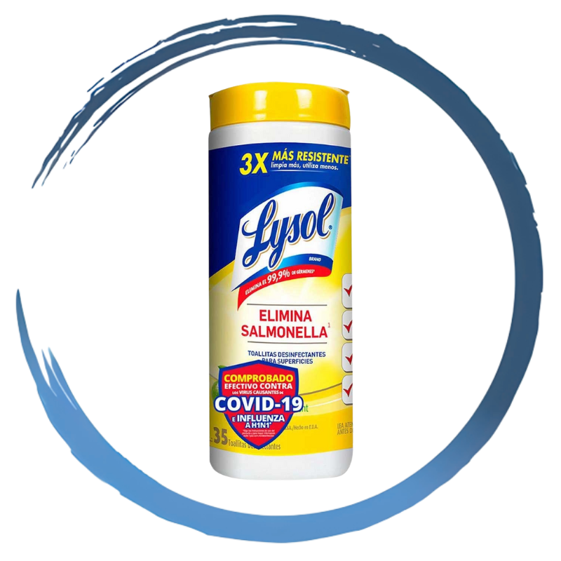 TOALLITAS DESINF CITRUS LYSOL 35 PZS