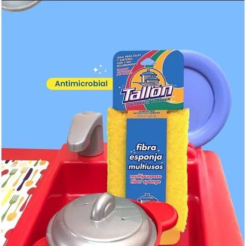 FIBRA CON ESPONJA CHICA TALLON