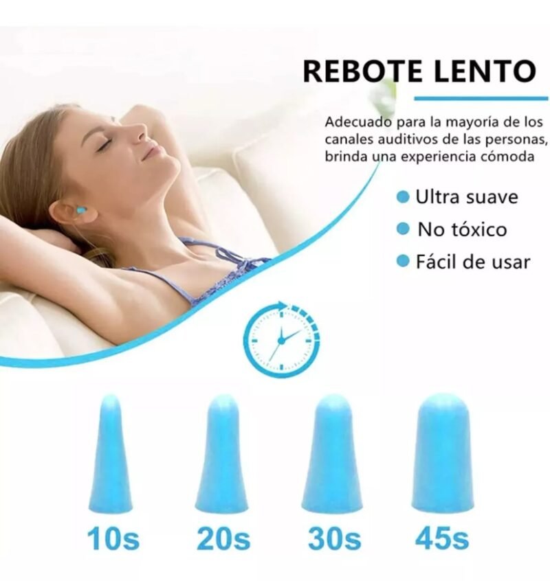 TAPONES PARA OIDOS ECOSUPER 60 PARES