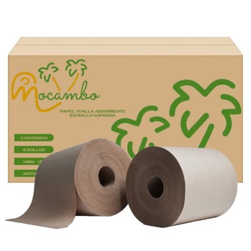 TOALLA EN ROLLO MOCAMBO NT 6 PZS 180 MTS