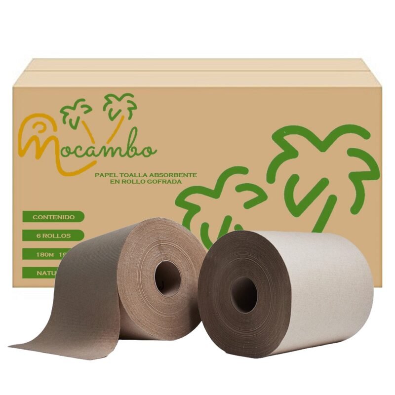 TOALLA EN ROLLO MOCAMBO NT 6 PZS 180 MTS